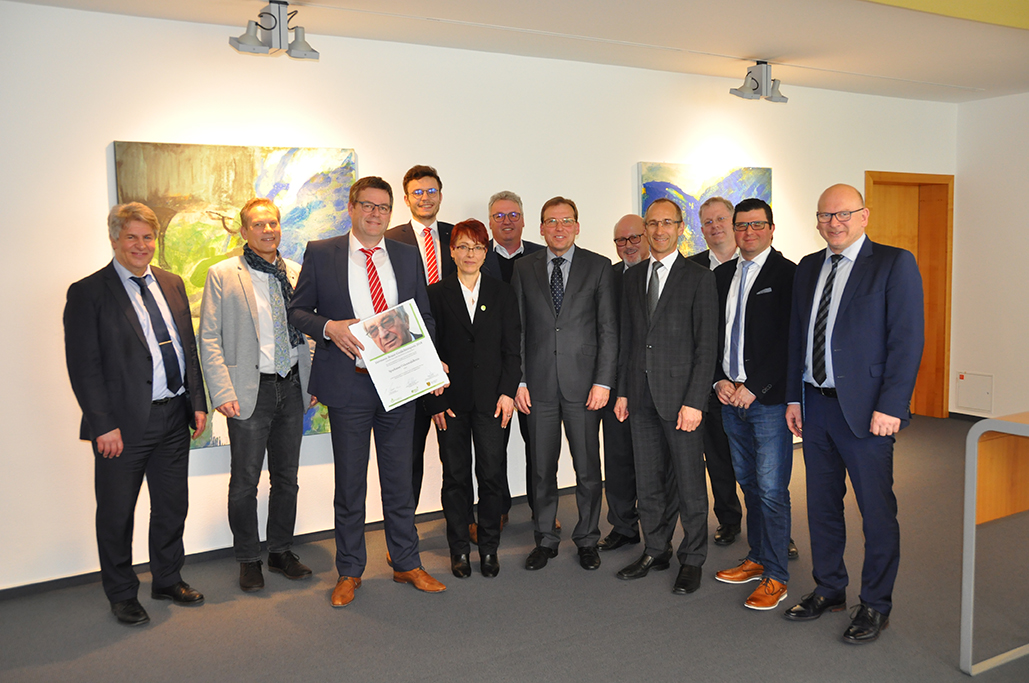 Read more about the article Hermann-Braun-Gedächtnis-Preis 2018  geht an drei Unternehmen in der Region