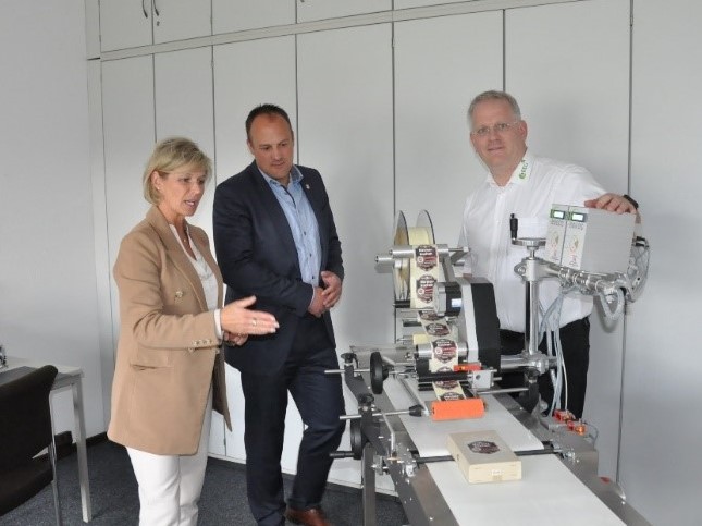 Mehr über den Artikel erfahren OREG und Bürgermeister der Stadt Oberzent zu Besuch bei Werner Hermann GmbH